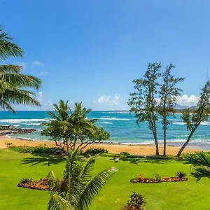 Lae Nani Penthouse Oceanfront Pool Kapa'a